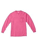 Comfort Colors Long-Sleeve Pocket T-Shirt>L CRUNCHBERRY C4410