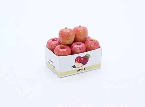 Apple Gala Fruit Handcraft Dollhouse Miniature Handmade Food Supply