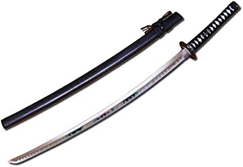 Amazon 日本美術刀剣 日本刀 模造刀 黒石目 大刀 小刀セット 民芸品 おもちゃ
