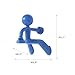 Fun Magnetic Man, Refrigerator Key Holder with Strong Magnet, Holds Up To 1.4 Pounds, Home Office Gift Decoration, 4-Pack