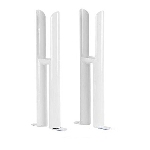 Manissa Freestanding 2 Column Traditional Radiator Feet Central Heating Installation Easy Fit Installation