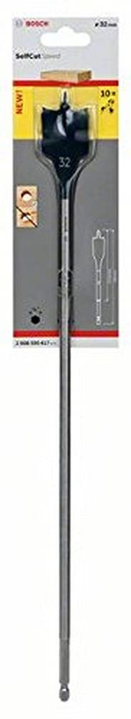 Bosch 2608595417 32 x 400 mm Hex Shank Self-Cut Speed Flat Drill Bit