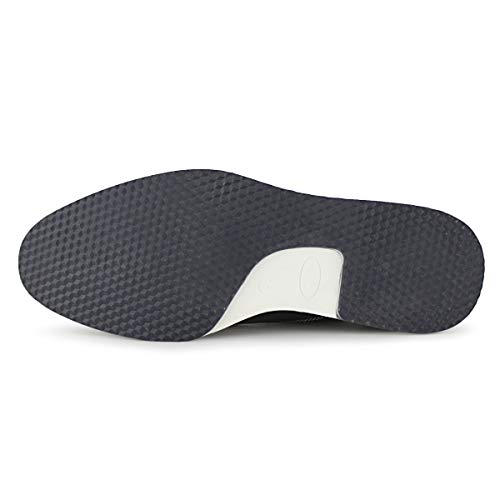 MERRYLAND Men's Business Casual Oxford Shoes,Grey PU, 10 M US Pricepulse