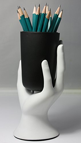 Tech Tools Hand Shaped Pen Holder Organizer - Doubles as a Paperweight Desktop Madness Series (HS-8053)