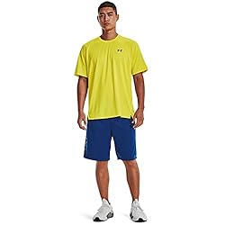 Under Armour Mens Tech Graphic Short , (471) Blue