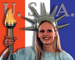 Statue Liberty Set Costume Accessory
