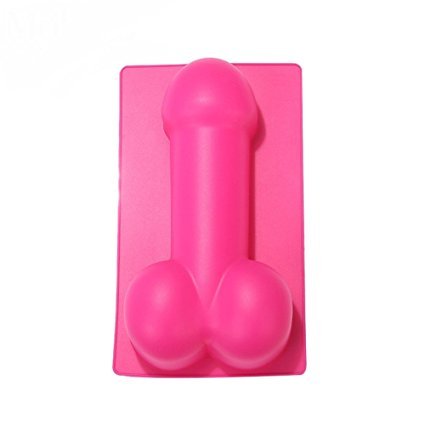 Penis Shape Silicone Cake Bread Pastry Mold Baking Pan Bakeware Birthday DIY Mould