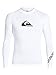 Quiksilver Men's All Time Long Sleeve Surf Tee Rashguard, White2, Large