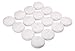 Floating Candles for Centerpieces - Pack of 30 White Unscented Long Burning (8 hrs) - White Floating Candles 3 inch Diameter for Weddings, Christmas Holiday Dinners, Round Candles, Home Décor