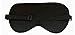 MAXFEEL 100% Pure Silk Eye Mask for Sleeping Black Big Size 22 * 10cm