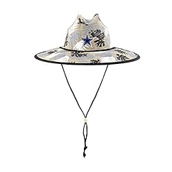FOCO Dallas Cowboys NFL Floral Printed Straw Hat