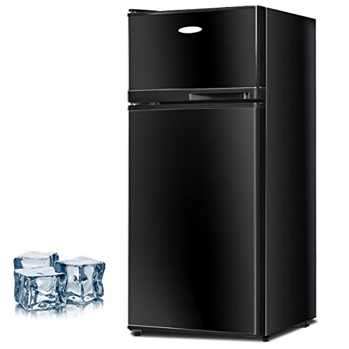 ARLIME GO-JA-RT54611OD Mini Fridge with Freezer, Black