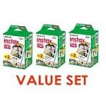 Fujifilm Instax Mini Instant Film (3 Twin Packs, 60 Total Pictures)