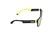 Carrera CA5002SPS Wayfarer Sunglasses,Black & Yellow,55 mm