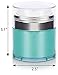 Teal Blue Airless Refillable Jar 1.7 oz / 50 ml (2 Pack)