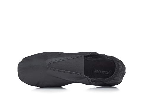 Adult Split Sole Gym Shoes T8302BLK05.0M Black 5 M US