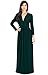 KOH KOH Womens Sleeve Vintage V-Neck Fall Winter Formal Gown