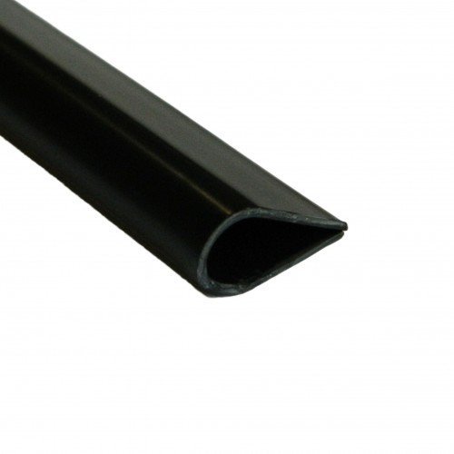 PVC Sheet Fastener 15 mm 1 m Black