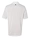 adidas Men's Climalite Textured Solid Polo (White) (Large)