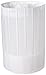 New Star Foodservice 32253 Disposable Non Woven Flat Chef Hat, 12-Inch, White, Set of 10