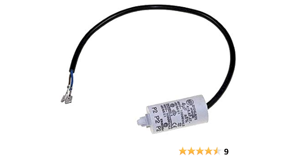 Condensador de arranque 4 MF 450 V para congelador Indesit ...
