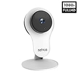 Security Camera - 1080P NETVUE Indoor Home Camera 2 Way Audio and Night Vision, Motion Detection, Compatible with Alexa Echo Show, Pet Monitor, Baby Camera with Cloud Storage