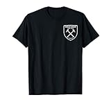 Mens Mens West Ham United Pocket Crest T-shirt Navy Black