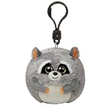 Ty Beanie Ballz - Mischief-Clip the Raccoon