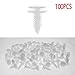 GooDeal 100pcs Door Panel Plastic Clip Fasteners 6503709 for Chrysler Dodge Ram Pickup