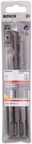 1617000117 40337 x 165 mm SDS-Plus-5 Drill Bit Set (3-Piece)