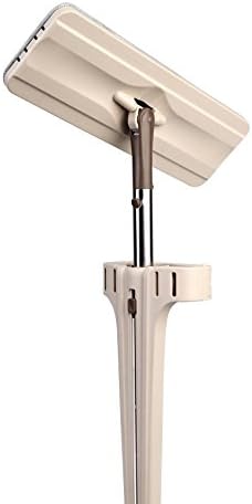 VINAMOP 18" Professional Microfiber Mop | Stainless Steel Adjustable Handle | 2 Premium Mop Pads With Self Wring and Scrapper Design for Easy Cleaning of Wood Tile Laminate Vinyl Floors