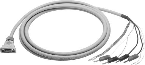 Festo 538915 Model KPWR-MC-1-SUB-15HC-5 Supply Cable