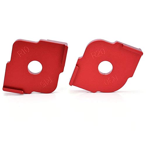 Aluminum Alloy Radius Jig Router Templates, Radius Quick-Jig Router Bit Templates For Routing Rounded Corners R10 R15 R20 R30, Set of 2 - Thumbnail 7