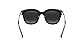 GAMT Seiko Carved Block Flower Polarized Sunglasses Box Square Sunglasses For Men And Women UV400 Black