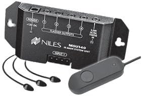 Niles RCASM2 Black Remote Control Anywhere! Kit with Surface-Mount IR MicroSensor