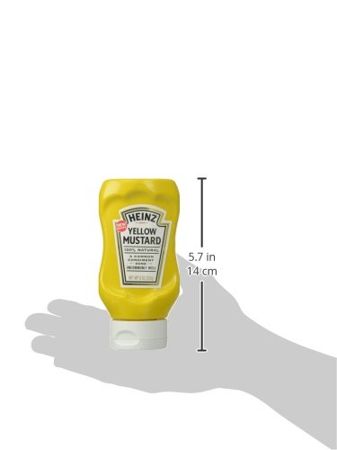 Heinz Yellow Mustard, 8 oz - Image 6