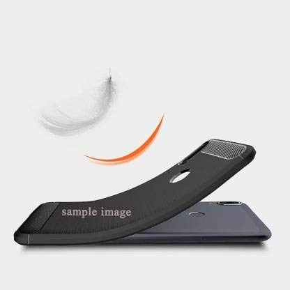 JGD PRODUCTS Redmi 8A Dual Carbon Fiber Armor Drop Tested Shock Proof TPU Back Case Cover for Redmi 8A Dual (Launch Offe