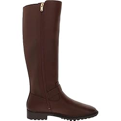 COACH Farrah Leather Boot Walnut 6 B