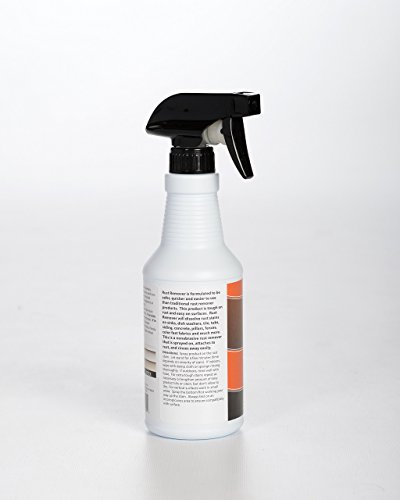 Rust Remover Pint (16 ounces) - Safely and Easily Takes Out Rust and Iron Stains from Sinks, Dish Washers, Tile, Tubs, Siding, Concrete and Fences