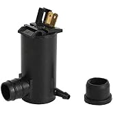 Windshield Washer Pump W/Grommet 89001132 | Compatible With Acura Cl, El, Mdx, Rl, Tl Tsx, Honda Accord Civic Element Insight Odyssey Pilot S2000