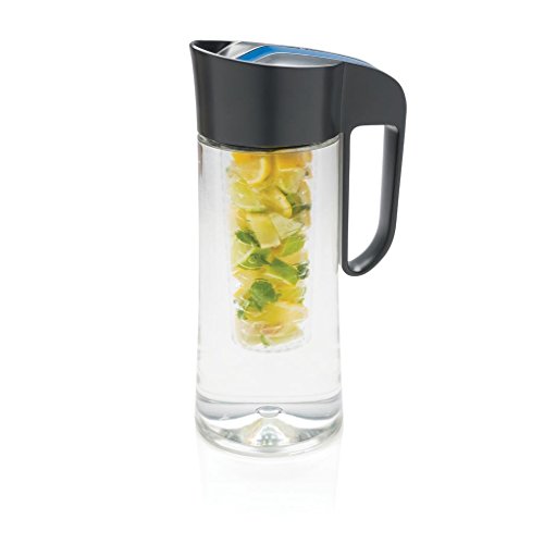 [- Cucina Sana Tritan 2 Liter Karaffe mit Einsatz – 100% BPA-frei für Wasser, Limonade,