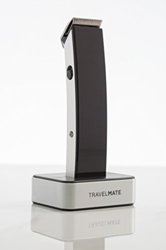 Complete Hair Clipper Grooming Kit for Men- Ultra Modern and Sleek Trimmer – Elegant Black Matte Finish – Rechargeable & lightweight – Includes Trimming Attachments for Beard and Mustache Styling
