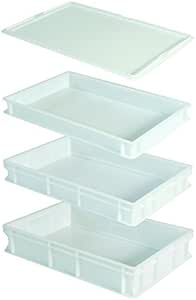 BANDEJAS FERMENTACION PARA MASA DE PIZZA(60x40cm): Amazon.es: Hogar