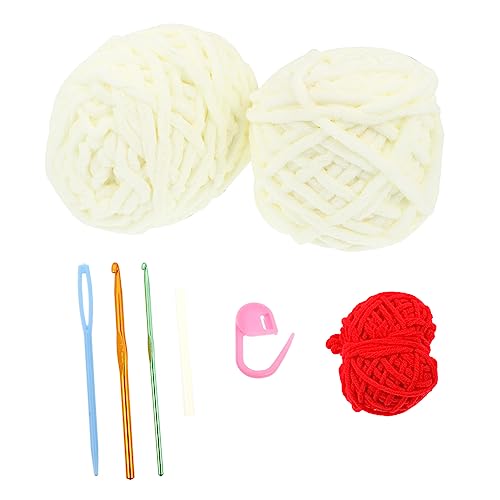 SEWOART Handmade Knitting Storage Bag for DIY Crafting Durable Material with Stylish Heart Design for Yarn and Crochet Accessories Women and Beginners
