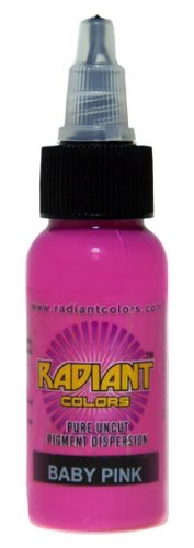 Radiant Colors - Baby Pink - Tattoo Ink 1oz MADE IN USA by Radiant Colors