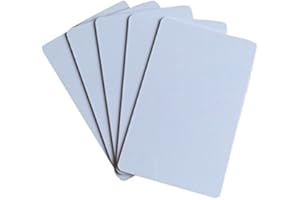 YARONGTECH ISO14443A 13.56MHZ RFID 1K Blank Inkjet Printable White PVC Card for Door Entry Access Control (Pack of 10)
