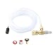 Sooprisne Chemical Injector Kit for High Pressure Washer, 4000 PSI Adjustable Soap Dispenser with a 1/4 Inch Black Soap Nozzle and Teflon Tape,16 Ft Siphon Hose, 3/8 Inch Quick Connect