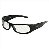 3M 11216-00000 Moon Dawg Safety Glasses with Black Frame and Clear Indoor/Outdoor Mirror Polycarbonate Anti-Fog Lens (1/EA)