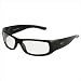 3M 11216-00000 Moon Dawg Safety Glasses with Black Frame and Clear Indoor/Outdoor Mirror Polycarbonate Anti-Fog Lens (1/EA)