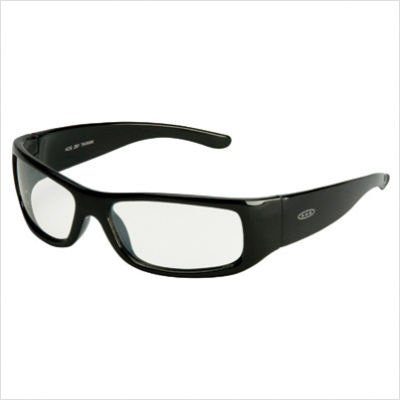 3M 11216-00000 Moon Dawg Safety Glasses with Black Frame and Clear Indoor/Outdoor Mirror Polycarbonate Anti-Fog Lens (1/EA)